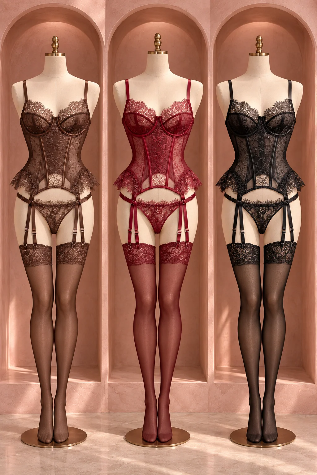 Black lace lingerie set — Lingerie Sets